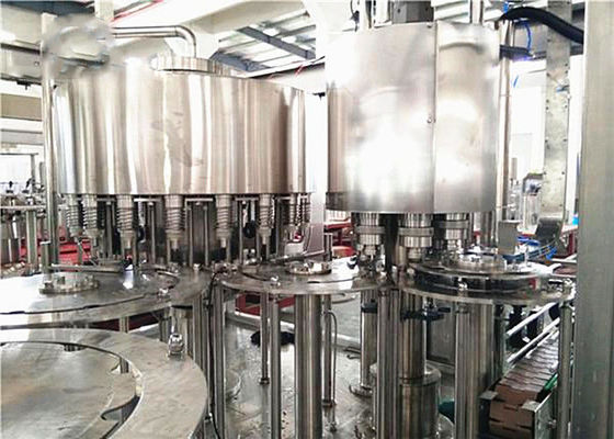 CIP Cleaning 24 Heads Hot Filling Juice Bottling Machine