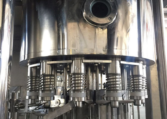 Monoblock 10 Capping Heads 500ml Automated Bottling Machine