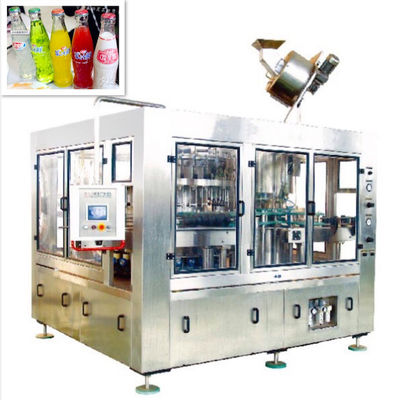 3900mm*3800mm*3100mm 18000 BPH Small Scale Bottling Machine